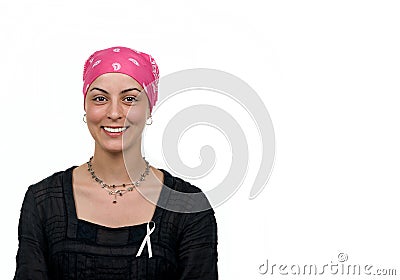 Breast Cancer Survivor Stock Photo