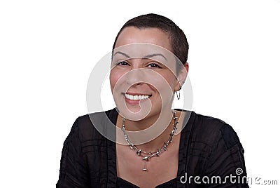 Breast cancer survivor Stock Photo