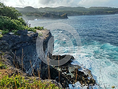 Breathtaking view Angel Billabong Stock Photo