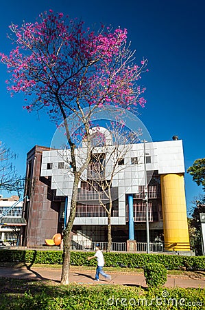 Breathtaking view of the vibrant and lively Belo Horizonte city, Brazil, on a clear and sunny day Editorial Stock Photo