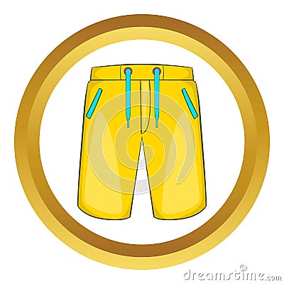 Breeches vector icon Vector Illustration