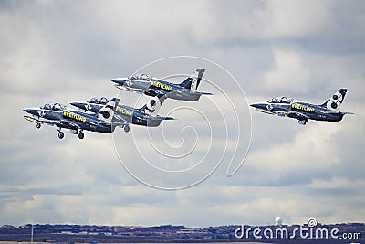 Breitling Jet Team Editorial Stock Photo