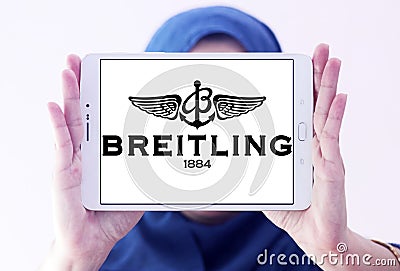 Breitling logo Editorial Stock Photo
