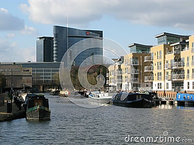 Brentford Marina, London, England, UK, Editorial Stock Photo