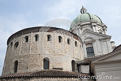 Brescia (Lombardy, Italy), Historic buildings Stock Photo