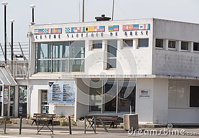 Brest, France â€“ June 01, 2019 : Nautical center of Brest Editorial Stock Photo