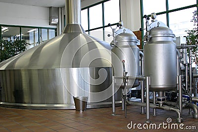 Brewery Stock Photo