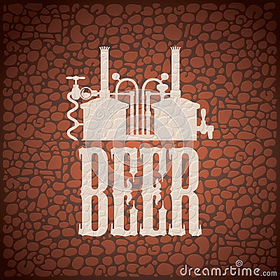 Brewery Vector Illustration