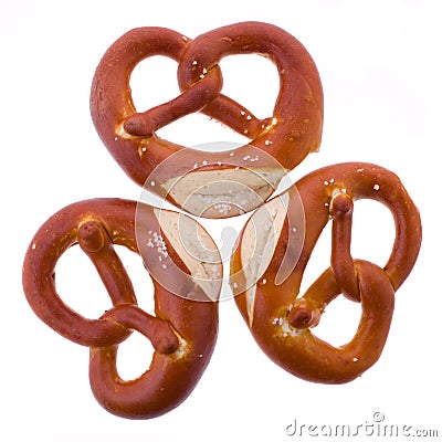 Brezel Stock Photo