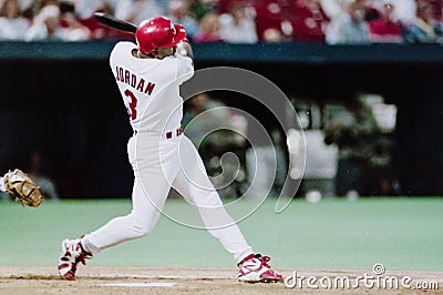 Brian Jordan, St. Louis Cardinals Editorial Stock Photo