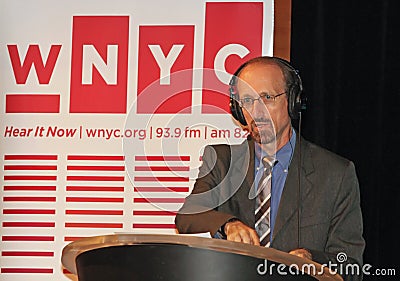 The Brian Lehrer Show Takes to the Road Editorial Stock Photo