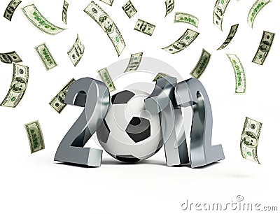 Bribery scandal Euro 2012 Stock Photo