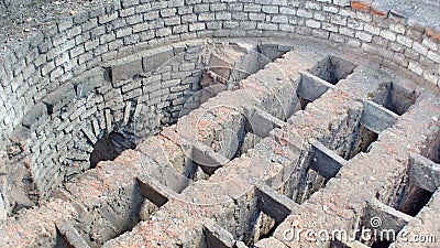 Brick kiln at Pumapungo Stock Photo