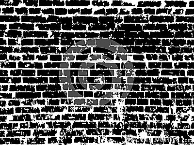 Brick Texture, background . Brick Effect . Vector Illustration