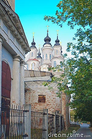 City Of Kaluga. Church of Cosmas and Damian Stock Photo