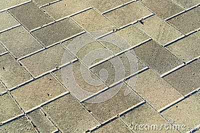 Brick and tile texture with an offset design used as pattern for design purposes for background or copy space Stock Photo