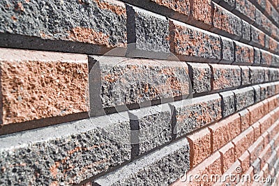 Brick wall lines detail Stock Photo
