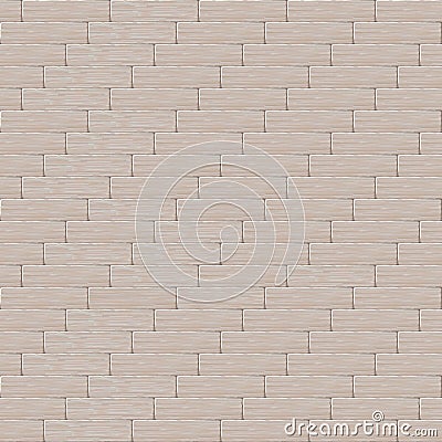 Brick wall background, pattern for continuous replicate Vector Illustration