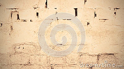 Brick wall painted white, background or texture Stock Photo