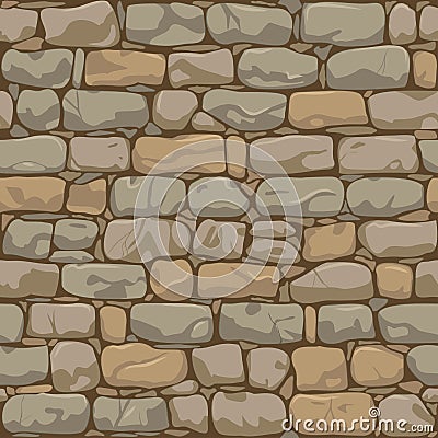 Brick wall pattern Vector Illustration