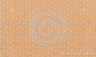 Brick wall Yellow white bricks wall texture background for graphic design Vector Vector Illustration