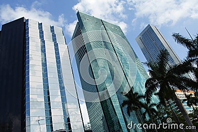 Brickell Miami Stock Photo