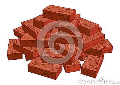Bricks Vector Illustration