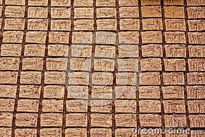 Bricks manufactory Meybod Stock Photo