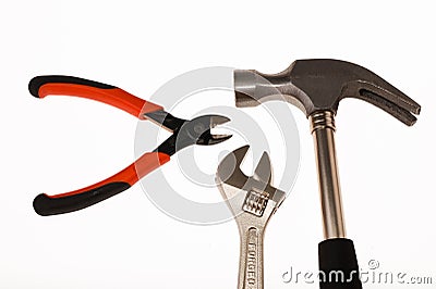 Bricolage tools Stock Photo