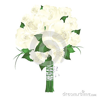 Bridal bouquet Vector Illustration