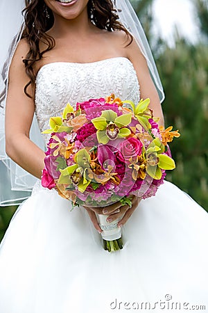 Bridal bouquet Stock Photo