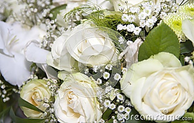 Bridal flowers Stock Photo