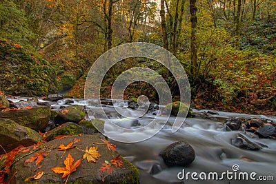 Bridal Veil Falls Stock Photo