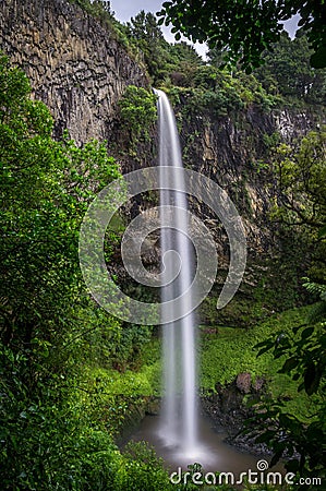 Bridal Veil Falls, New Zealand Stock Photo