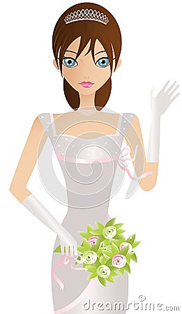 Bride Vector Illustration