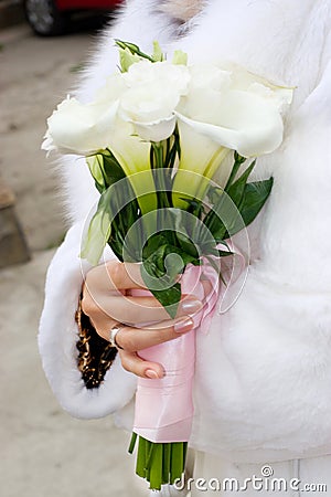 Bride bouquet Stock Photo