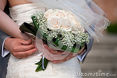 Bride flowers Stock Photo