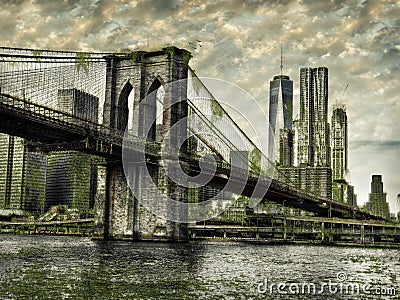 Bridge Apocolypse Stock Photo