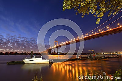 Bridge Aquitaine Stock Photo