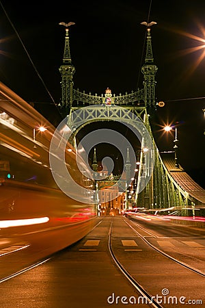 Bridge in Budapest Stock Photo