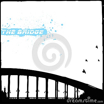 Bridge detail Vector Illustration