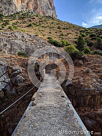 Bridge of faith Stock Photo