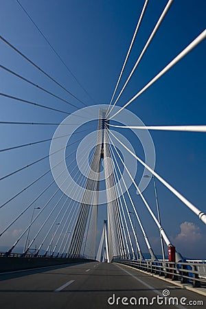 Bridge in Greece Stock Photo