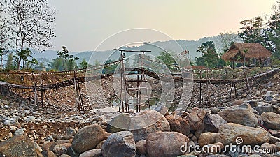 The bridge in local area Stock Photo