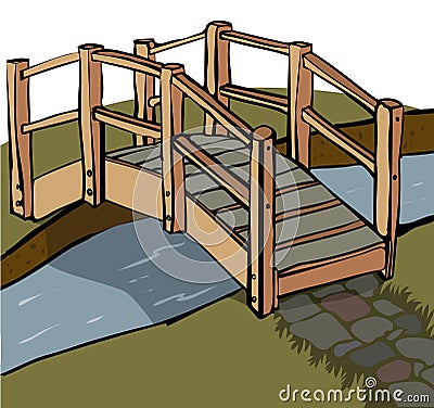 Bridge Vector Illustration