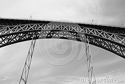 Bridge structure Stock Photo