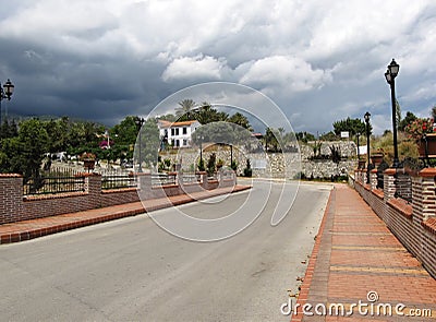 Bridge in Tekirova, Turkey Stock Photo