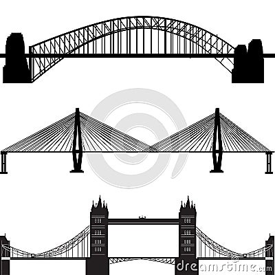 bridge vector Vector Illustration
