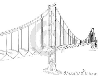 the bridge vector 04 cartoondealer com 32038684 the bridge vector 04 cartoondealer