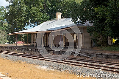 Bridgetown Station, Western Australia Stock Photo